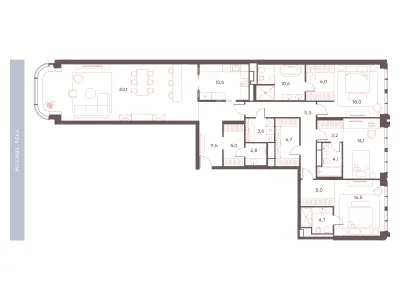 187,5 м² — планировка