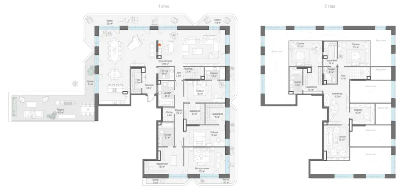 5-комн. 446 м²