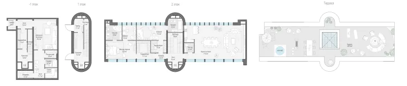 3-комн. 323 м²