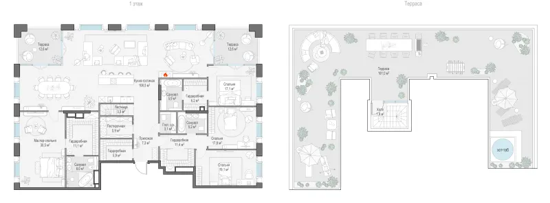 4-комн. 279.3 м²