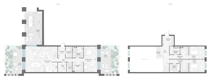 3-комн. 273.4 м²