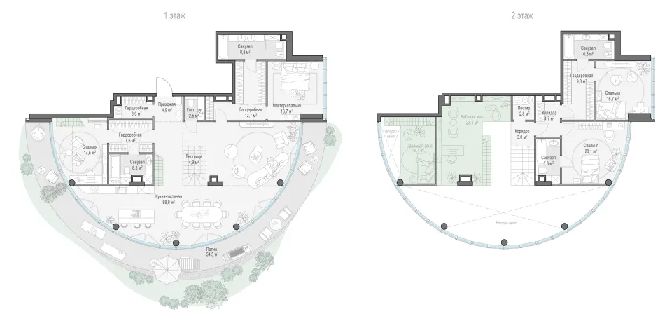 5-комн. 241,1 м²