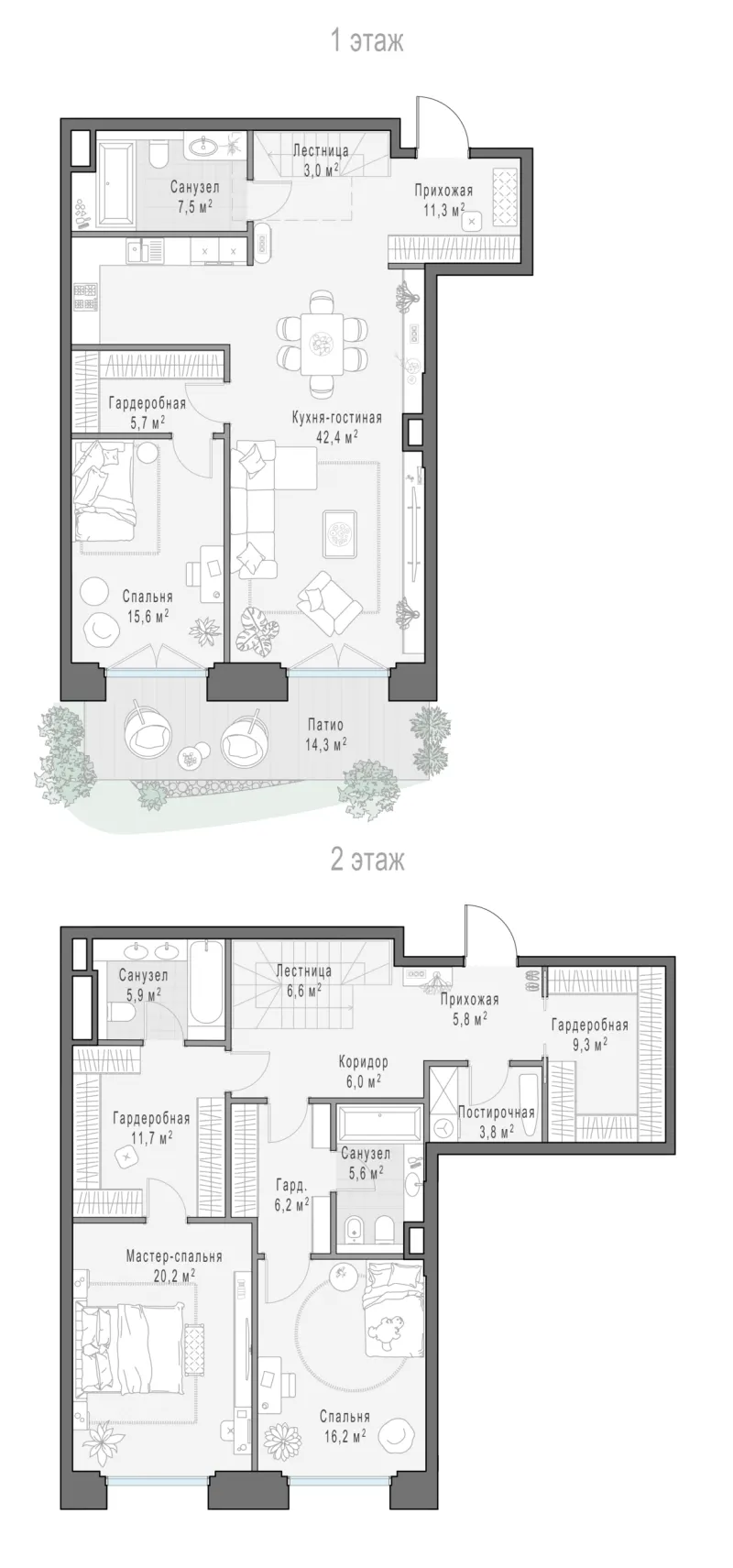 3-комн. 181.8 м²