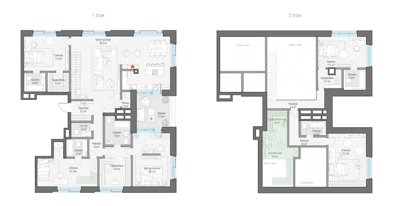 5-комн. 273.6 м²
