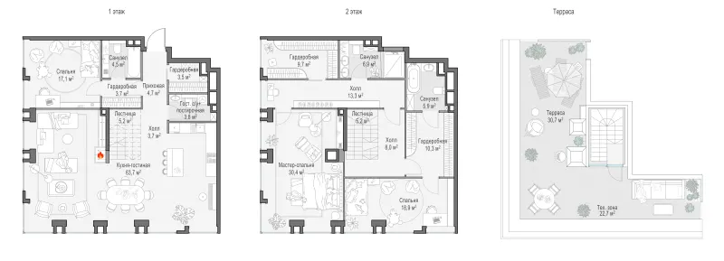 4-комн. 215.9 м²