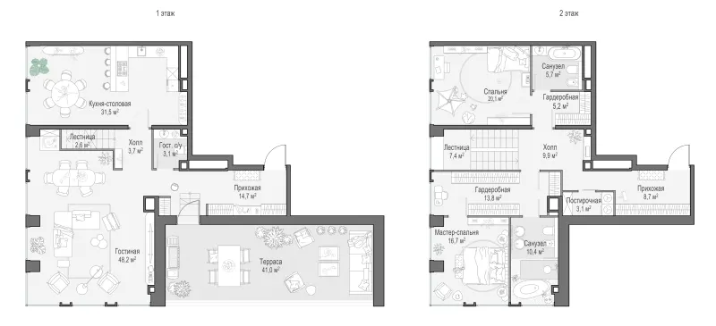 3-комн. 214.5 м²