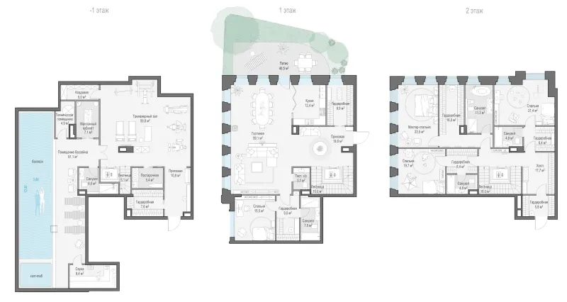 5-комн. 505.1 м²