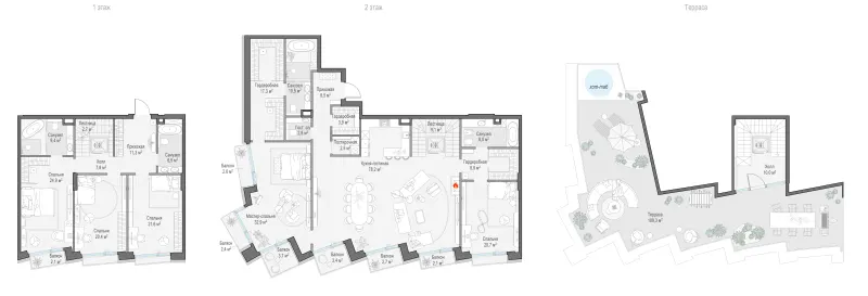 4-комн. 312.2 м²