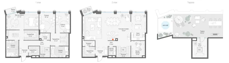 4-комн. 307.8 м²