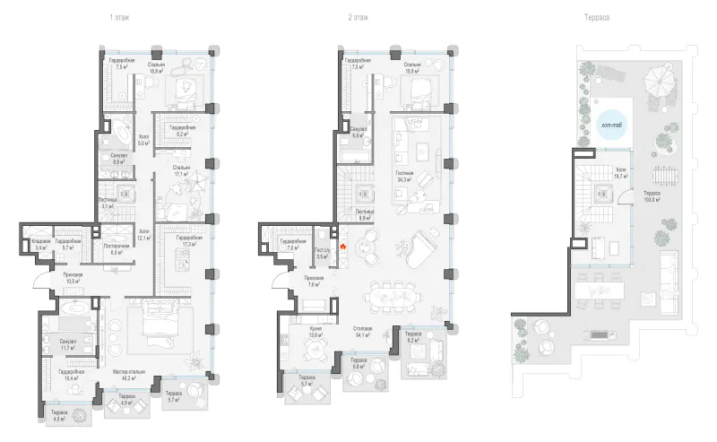 5-комн. 358.2 м²