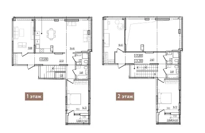 168 м² — планировка
