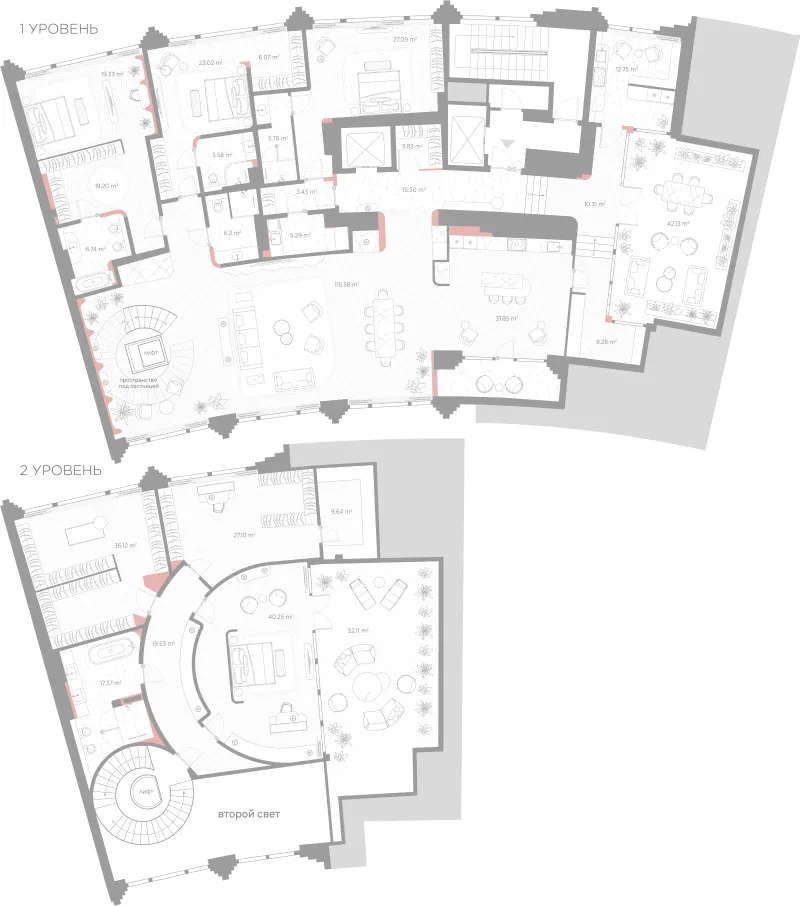 4-комн. 509.7 м²